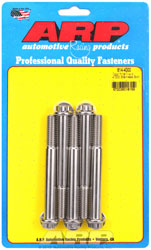 Click for a larger picture of ARP 7/16-14 x 4.000 Stainless Steel Bolt, 1/2" 12-Pt, 5-pack