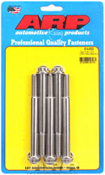 Click for a larger picture of ARP 7/16-14 x 4.500 Stainless Steel Bolt, 1/2" 12-Pt, 5-pack