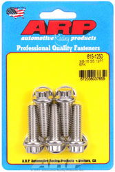 Click for a larger picture of ARP 3/8-16 x 1.250 Stainless Steel Bolt, 7/16" 12-pt, 5-pk