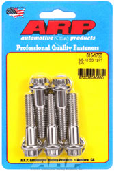 Click for a larger picture of ARP 3/8-16 x 1.750 Stainless Steel Bolt, 7/16" 12-pt, 5-pk