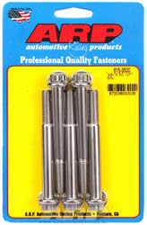 Click for a larger picture of ARP 3/8-16 x 3.500 Stainless Steel Bolt, 7/16" 12-pt, 5-pk