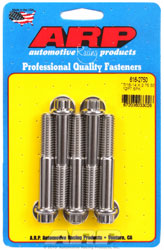 Click for a larger picture of ARP 7/16-14 x 2.750 Stainless Steel Bolt, 7/16" 12-pt, 5-pk