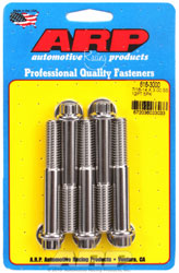 Click for a larger picture of ARP 7/16-14 x 3.000 Stainless Steel Bolt, 7/16" 12-pt, 5-pk