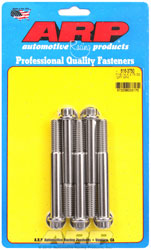 Click for a larger picture of ARP 7/16-14 x 3.750 Stainless Steel Bolt, 7/16" 12-pt, 5-pk