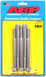 Click for a larger picture of ARP 7/16-14 x 5.000 Stainless Steel Bolt, 7/16" 12-pt, 5-pk