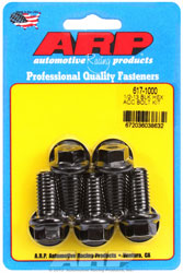 Click for a larger picture of ARP 1/2-13 x 1.000 Black Oxide Bolt, Hex Head, 5-Pack