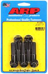 Click for a larger picture of ARP 1/2-13 x 2.000 Black Oxide Bolt, Hex Head, 5-Pack