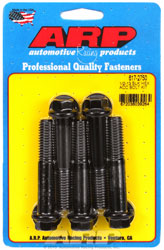 Click for a larger picture of ARP 1/2-13 x 2.750 Black Oxide Bolt, Hex Head, 5-Pack