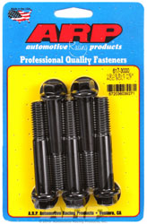 Click for a larger picture of ARP 1/2-13 x 3.000 Black Oxide Bolt, Hex Head, 5-Pack