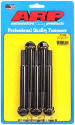 Click for a larger picture of ARP 1/2-13 x 4.500 Black Oxide Bolt, Hex Head, 5-Pack