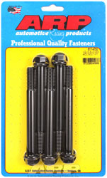 Click for a larger picture of ARP 1/2-13 x 4.750 Black Oxide Bolt, Hex Head, 5-Pack