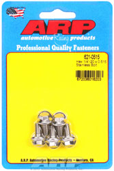 Click for a larger picture of ARP 1/4-20 x 0.515 Stainless Steel Bolt, Hex Head, 5-Pack