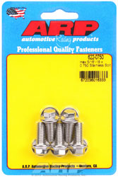 Click for a larger picture of ARP 5/16-18 x 0.750 Stainless Steel Bolt, Hex Head, 5-pk