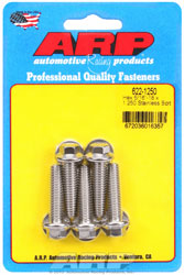 Click for a larger picture of ARP 5/16-18 x 1.250 Stainless Steel Bolt, Hex Head, 5-pk