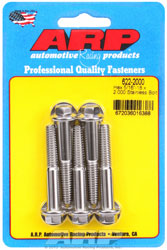 Click for a larger picture of ARP 5/16-18 x 2.000 Stainless Steel Bolt, Hex Head, 5-pk