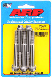 Click for a larger picture of ARP 5/16-18 x 2.750 Stainless Steel Bolt, Hex Head, 5-pk