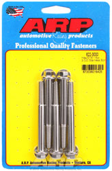 Click for a larger picture of ARP 5/16-18 x 3.000 Stainless Steel Bolt, Hex Head, 5-pk