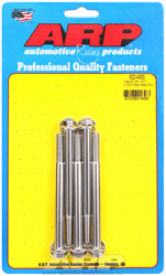 Click for a larger picture of ARP 5/16-18 x 4.000 Stainless Steel Bolt, Hex Head, 5-pk