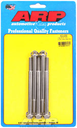 Click for a larger picture of ARP 5/16-18 x 4.250 Stainless Steel Bolt, Hex Head, 5-pk