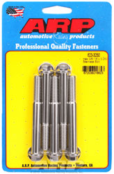 Click for a larger picture of ARP 3/8-16 x 3.250 Stainless Steel Bolt, 3/8" Hex Head, 5-pk