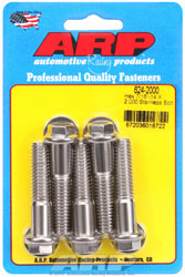 Click for a larger picture of ARP 7/16-14 x 2.000 Stainless Steel Bolt, 1/2" Hex, 5-pack