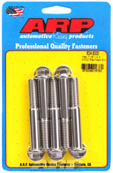 Click for a larger picture of ARP 7/16-14 x 3.000 Stainless Steel Bolt, 1/2" Hex, 5-pack