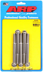 Click for a larger picture of ARP 7/16-14 x 4.000 Stainless Steel Bolt, 1/2" Hex, 5-pack
