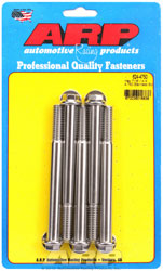 Click for a larger picture of ARP 7/16-14 x 4.750 Stainless Steel Bolt, 1/2" Hex, 5-pack
