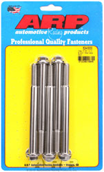 Click for a larger picture of ARP 7/16-14 x 5.000 Stainless Steel Bolt, 1/2" Hex, 5-pack