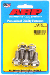 Click for a larger picture of ARP 3/8-16 x 0.750 Stainless Steel Bolt, 7/16" Hex, 5-pk