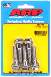 Click for a larger picture of ARP 3/8-16 x 1.500 Stainless Steel Bolt, 7/16" Hex, 5-pk