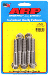 Click for a larger picture of ARP 7/16-14 x 2.500 Stainless Steel Bolt, 7/16" Hex, 5-pk