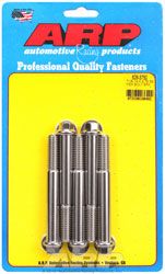 Click for a larger picture of ARP 7/16-14 x 3.750 Stainless Steel Bolt, 7/16" Hex, 5-pk