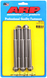 Click for a larger picture of ARP 7/16-14 x 4.750 Stainless Steel Bolt, 7/16" Hex, 5-pk