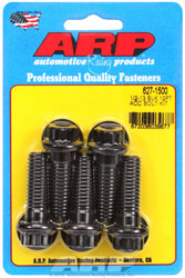 Click for a larger picture of ARP 1/2-13 x 1.500 Black Oxide Bolt, 12-Point Head, 5-Pack