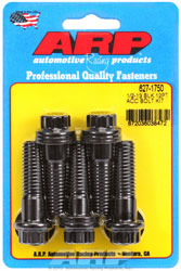 Click for a larger picture of ARP 1/2-13 x 1.750 Black Oxide Bolt, 12-Point Head, 5-Pack