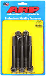 Click for a larger picture of ARP 1/2-13 x 4.000 Black Oxide Bolt, 12-Point Head, 5-Pack