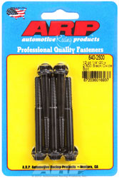 Click for a larger picture of ARP 1/4-20 x 2.500 Black Oxide Bolt, 12 Point Head, 5-Pack