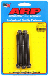 Click for a larger picture of ARP 1/4-20 x 3.000 Black Oxide Bolt, 12 Point Head, 5-Pack