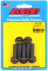 Click for a larger picture of ARP 3/8-16 x 1.250 Black Oxide Bolt, 3/8" 12-Pt Head, 5-Pack