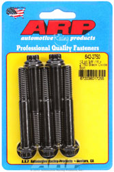 Click for a larger picture of ARP 3/8-16 x 2.750 Black Oxide Bolt, 3/8" 12-Pt Head, 5-Pack