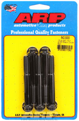 Click for a larger picture of ARP 3/8-16 x 3.000 Black Oxide Bolt, 3/8" 12-Pt Head, 5-Pack