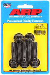 Click for a larger picture of ARP 7/16-14 x 1.500 Black Oxide Bolt, 7/16" 12-Pt Head, 5-pk