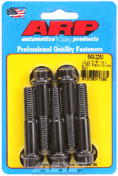 Click for a larger picture of ARP 7/16-14 x 2.250 Black Oxide Bolt, 7/16" 12-Pt Head, 5-pk