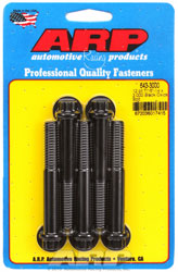 Click for a larger picture of ARP 7/16-14 x 3.000 Black Oxide Bolt, 7/16" 12-Pt Head, 5-pk