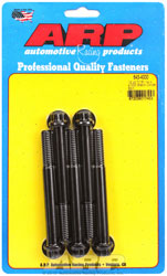 Click for a larger picture of ARP 7/16-14 x 4.000 Black Oxide Bolt, 7/16" 12-Pt Head, 5-pk