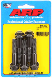 Click for a larger picture of ARP 3/8-16 x 2.000 Black Oxide Bolt, 7/16" 12-Pt Head, 5-pk