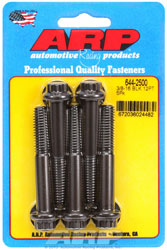 Click for a larger picture of ARP 3/8-16 x 2.500 Black Oxide Bolt, 7/16" 12-Pt Head, 5-pk