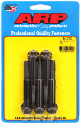 Click for a larger picture of ARP 3/8-16 x 2.750 Black Oxide Bolt, 7/16" 12-Pt Head, 5-pk