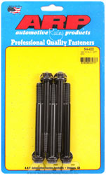 Click for a larger picture of ARP 3/8-16 x 4.000 Black Oxide Bolt, 7/16" 12-Pt Head, 5-pk